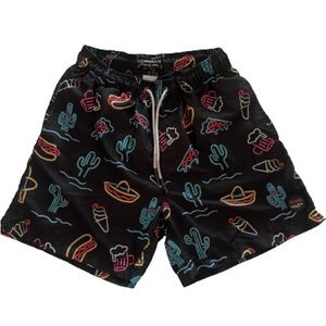 Island Haze swim trunks. Swim shorts. Men shorts. Summer vacation shorts Size M